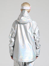 Silver Dazzling Ski Jacket Ins Street